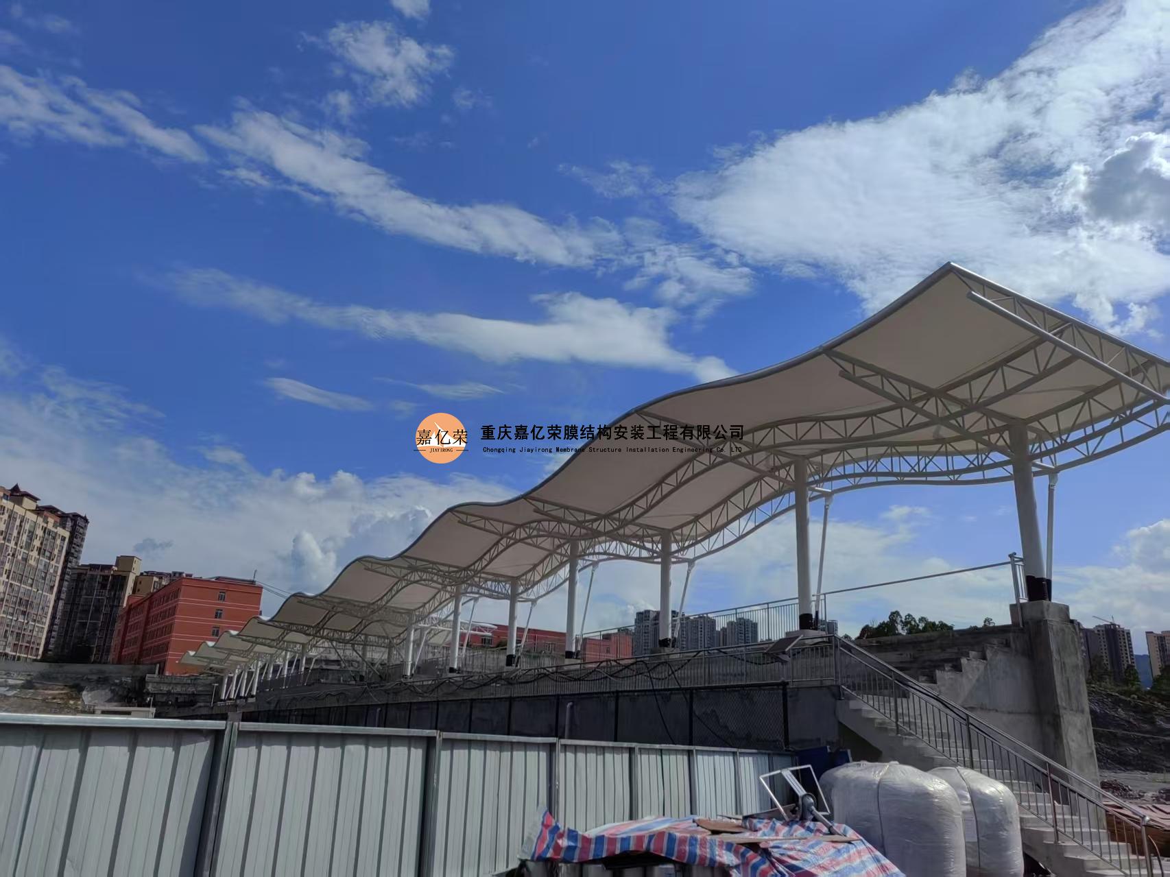体育场看台膜结构棚